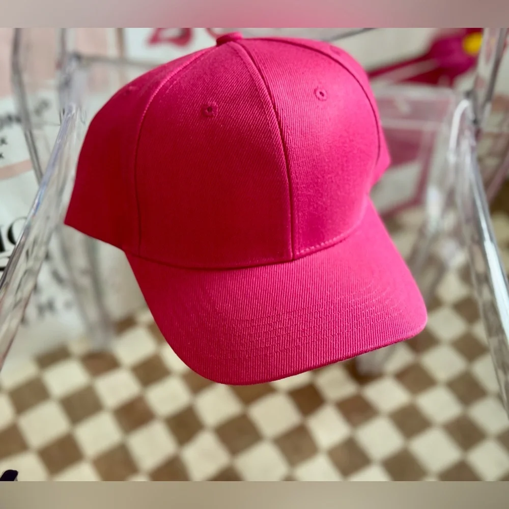 NWOT Pink Baseball Hat